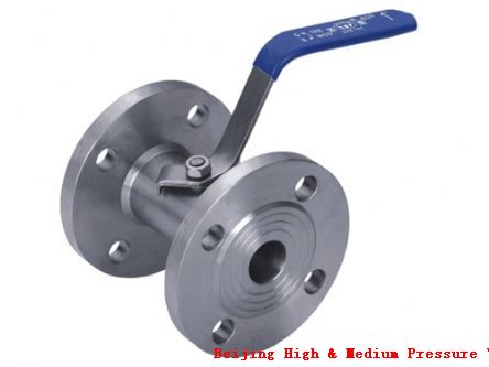 A chip flanged ball valves